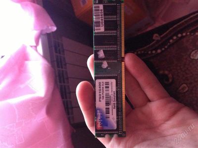 Лот: 2375107. Фото: 1. ddr1 1gb Patriot memory PSD1G400. Оперативная память