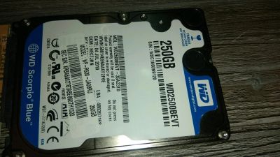 Лот: 11036405. Фото: 1. Жесткий диск 2.5" 250 Гб. Жёсткие диски (HDD)