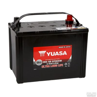 Лот: 15841902. Фото: 1. аккумулятор YUASA EFB 110D26R... Аккумуляторы