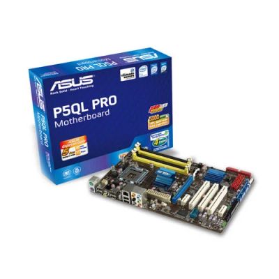 Лот: 5131020. Фото: 1. Материнская плата ASUS P5QL-PRO... Материнские платы