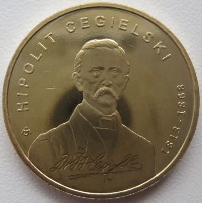 Лот: 3559237. Фото: 1. 2 злотых 2013. Ипполит Цегельский... Европа