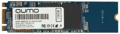 Лот: 19839830. Фото: 1. Накопитель M.2 SSD 128Gb Qumo... SSD-накопители