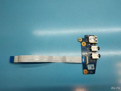Лот: 18254863. Фото: 1. Б/У плата с разъёмами USB, Audio... Шлейфы, кабели, переходники