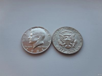 Лот: 18170083. Фото: 1. США 50 центов 1981 г ( Half dollar... Америка