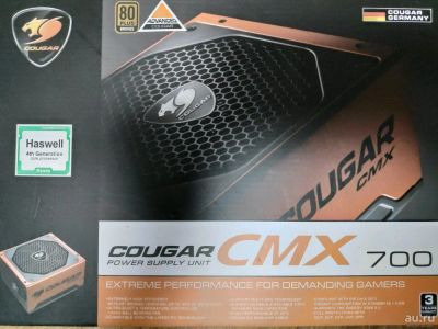 Лот: 13132451. Фото: 1. Cougar cmx 700w 80+bronze. Корпуса, блоки питания