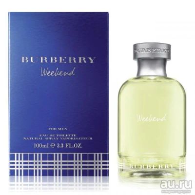 Лот: 11408418. Фото: 1. Burberry men Weekend (синий) Туалетная... Мужская парфюмерия