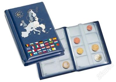 Лот: 867538. Фото: 1. Альбом NUMIS POCKET EURO для наборов... Аксессуары, литература