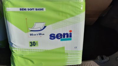 Лот: 17894771. Фото: 1. Пеленки Seni Soft Basic 30шт... Средства личной гигиены 