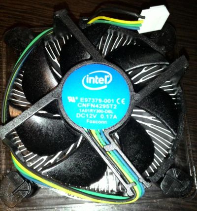 Лот: 6773908. Фото: 1. Кулер Intel Original Socket 1156... Системы охлаждения