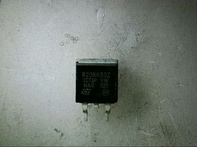 Лот: 5089295. Фото: 1. STB20NK50Z. Транзисторы