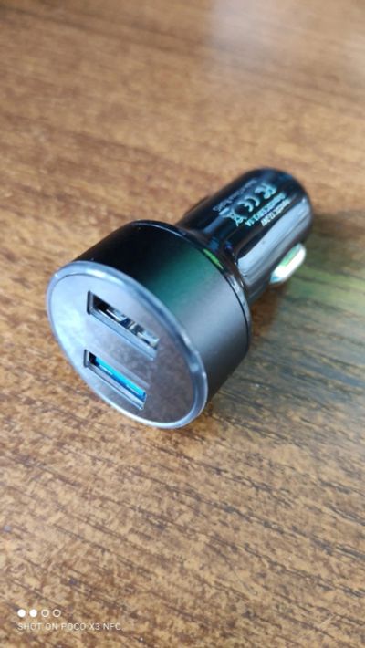 Лот: 16620529. Фото: 1. USB Авто зарядное устройство 3... Зарядные устройства, блоки питания, адаптеры сетевые для смартфонов
