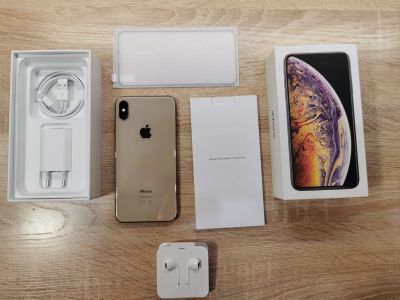 Лот: 20956227. Фото: 1. iPhone XS Max Gold 256Gb. Смартфоны