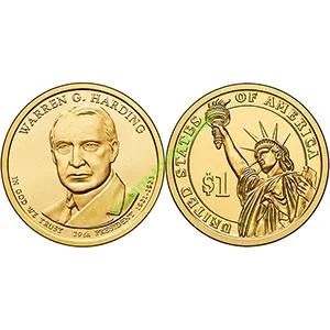Лот: 3771380. Фото: 1. 29-й президент США - Уоррен Гамалиел... Америка