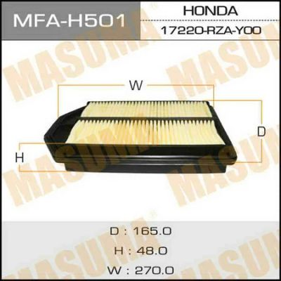 Лот: 18593627. Фото: 1. Воздушный фильтр masuma honda... Расходные материалы