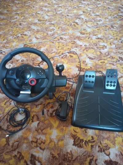 Лот: 13915328. Фото: 1. Logitech Driving Force GT. Рули, джойстики