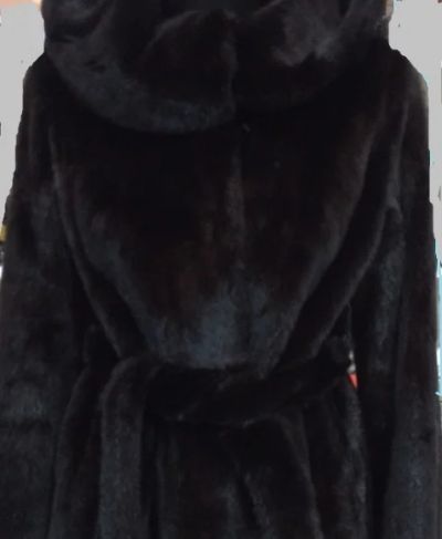 Лот: 4628731. Фото: 1. норковая шуба 46-48р блек глама. Верхняя одежда