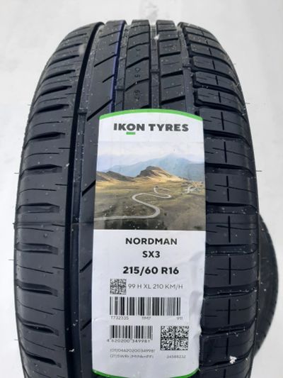 Лот: 24674202. Фото: 1. 215/60 R16 99H "Nordman SX3" Новые... Шины