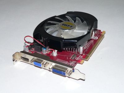 Лот: 13994213. Фото: 1. PCI-E 1024Mb MSI Radeon HD 5550. Видеокарты