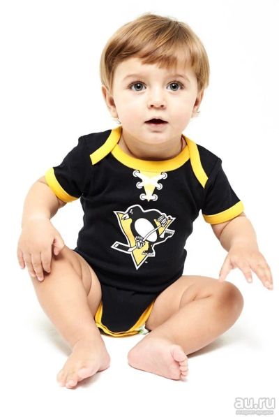 Лот: 13365246. Фото: 1. Боди NHL Pittsburgh Penguins. Спортивная одежда