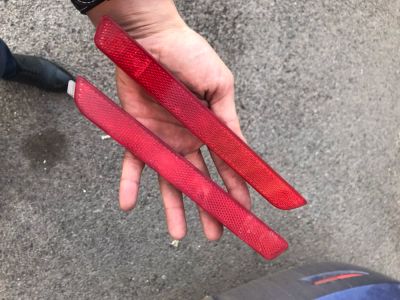 Лот: 14111758. Фото: 1. Катафот заднего бампера Mazda... Оптика и освещение