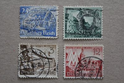 Лот: 24399462. Фото: 1. Германия 1940 года. 3 Рейх. Лейпцигская... Марки