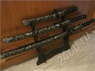 Лот: 272492. Фото: 1. Сувенирный набор из 3х мечей... Другое (сувениры, подарки)