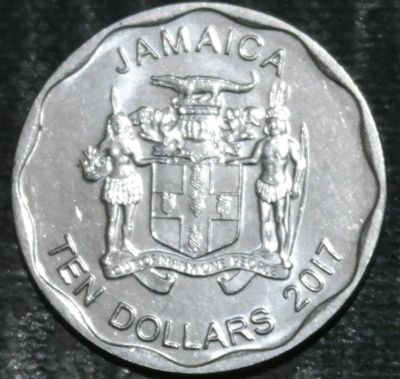 Лот: 19960474. Фото: 1. Экзотика с рубля (20931) Ямайка. Остальные страны