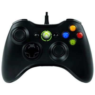 Лот: 10621161. Фото: 1. геймпад Xbox 360 черный, оригинал. Запчасти для игровых приставок, консолей