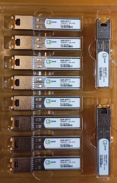 Лот: 6578069. Фото: 1. Модуль SFP с интерфейсом RJ45... Другое (сетевые устройства)