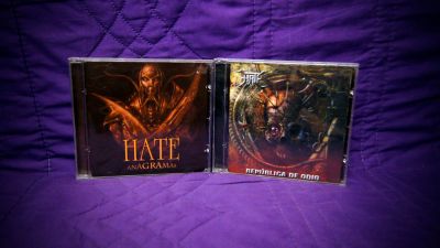 Лот: 2540350. Фото: 1. 2 CD метал группы Hate! Лицензия. Аудиозаписи