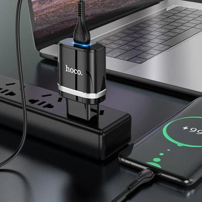 Лот: 17778014. Фото: 1. Зарядное сетевое (USB-A, 10W... Зарядные устройства, блоки питания, адаптеры сетевые для смартфонов