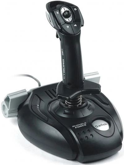 Лот: 9910225. Фото: 1. Джойстик Saitek Cyborg 3D rumble... Рули, джойстики