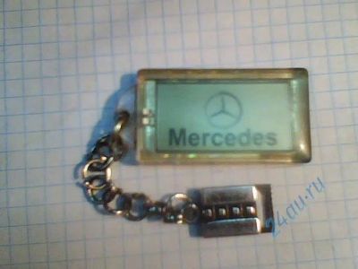 Лот: 714056. Фото: 1. Брелок ЖК - " Mercedes " (мигающий... Брелоки для ключей