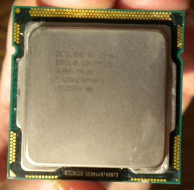 Лот: 5128469. Фото: 1. Intel Core i5-661 Clarkdale (3333MHz... Процессоры
