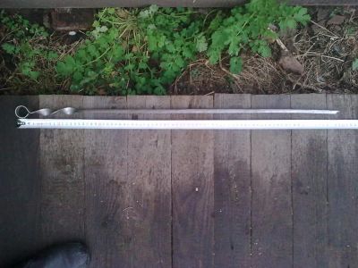 Лот: 4128293. Фото: 1. Шампуры нержавеющие 80 см. Мангалы, грили, коптильни