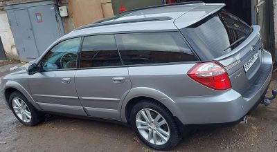 Лот: 20225288. Фото: 1. Спойлер багажника Subaru legacy... Кузов