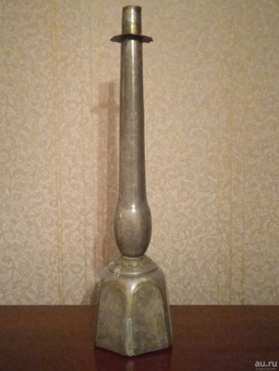 Лот: 18310323. Фото: 1. Большой винтажный подсвечник... Подсвечники, канделябры