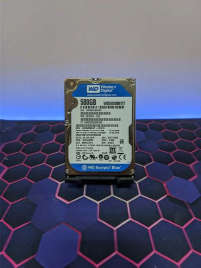 Лот: 25111156. Фото: 1. Жесткий диск 500Gb/2.5"/5400/WD... Жёсткие диски (HDD)