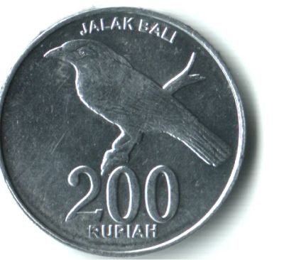 Лот: 5433595. Фото: 1. Индонезия 200 рупий, 2003. Азия