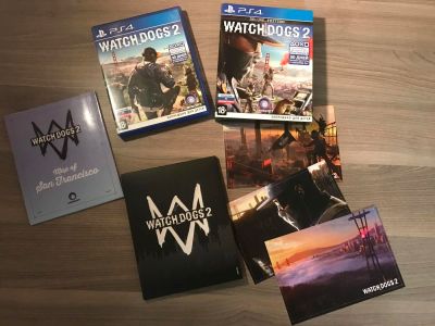 Лот: 8798954. Фото: 1. watch dogs 2 deluxe edition для... Игры для консолей