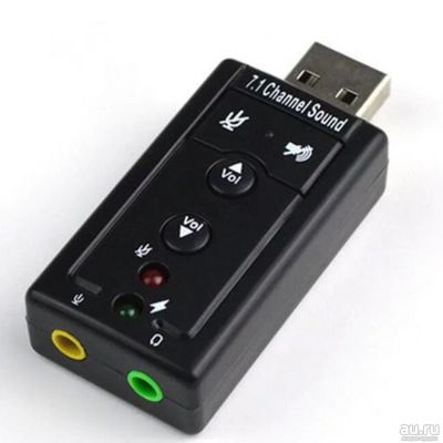 Лот: 13618150. Фото: 1. USB звуковая карта (C-Media CM108... Звуковые карты