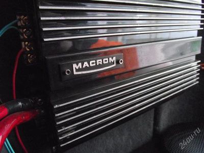 Лот: 1833420. Фото: 1. 2х канальный усилитель Macrom... Усилители