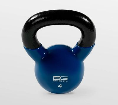 Лот: 22364100. Фото: 1. Гиря в ПВХ 4 кг Bronze Gym BGKBV04. Гири