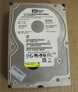 Лот: 11622172. Фото: 1. HDD 160gb WD1600JS. Жёсткие диски (HDD)