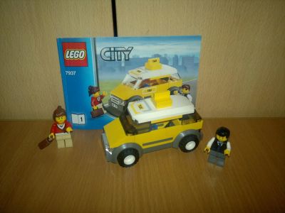 Лот: 7100446. Фото: 1. Лего Lego City 7937 (только такси... Конструкторы