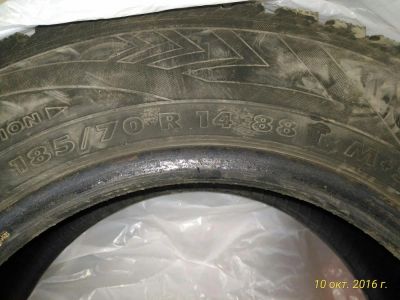 Лот: 8315873. Фото: 1. Nokian nordman 4 185/70 14R, 2... Шины
