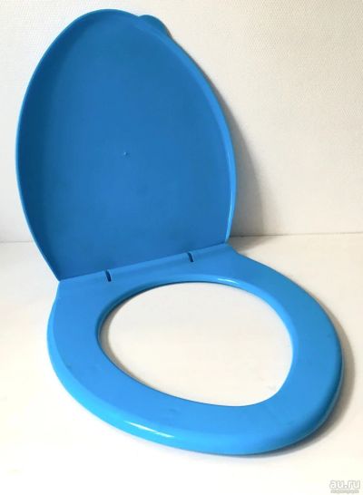 Лот: 12731002. Фото: 1. 🚽 Сиденье унитазное пластмассовое... Сиденья для унитаза