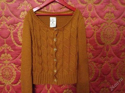 Лот: 2067855. Фото: 1. Оранжевый свитер Zara, размер... Свитеры, толстовки
