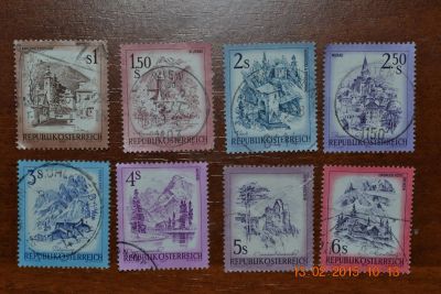Лот: 5091423. Фото: 1. 10 марок Австрии 1970-е годы... Марки