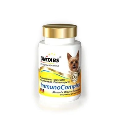 Лот: 16213623. Фото: 1. Витамины (Юнитабс) ImmunoComplex... Косметика для животных